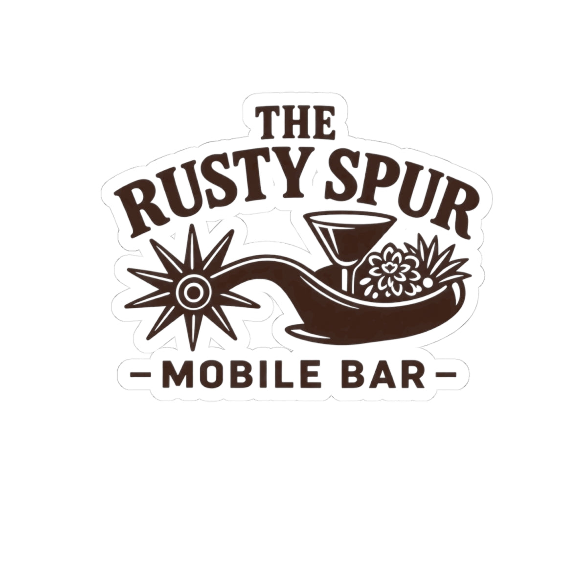 Rusty Spur Logo Sticker