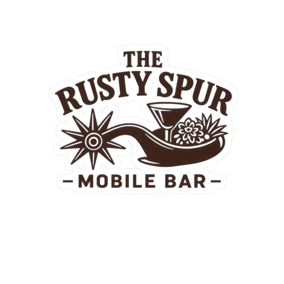 Rusty Spur Logo Sticker