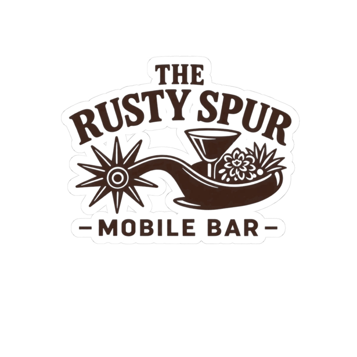Rusty Spur Logo Sticker